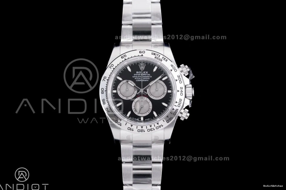 VSF Sub-dial Bracelet Black Silver 797 Daytona FreshLook 126509 V3 1:1 Dial DD On Edition Gain Best Weight Oyster 0312